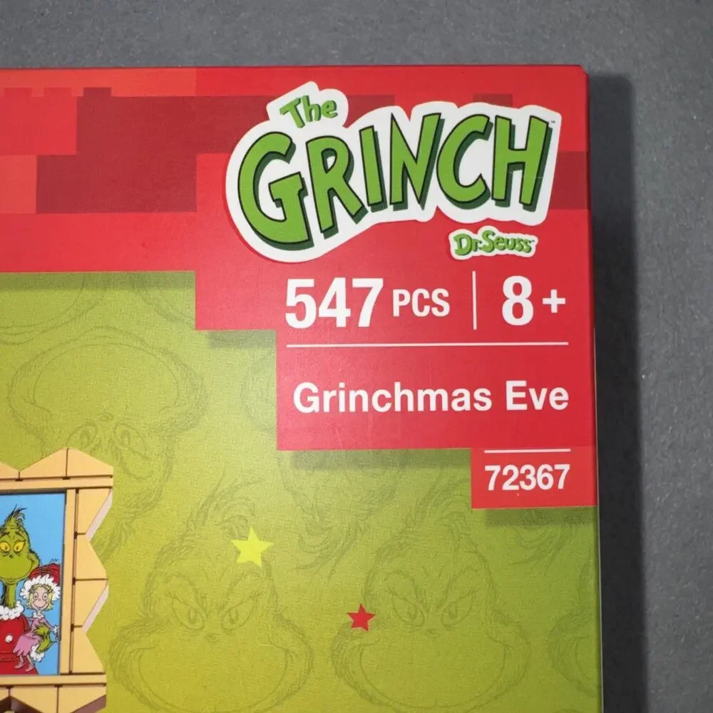Brickcraft The Grinch Grinchmas Eve Fireplace Building Kit, 547 Pieces, Holiday